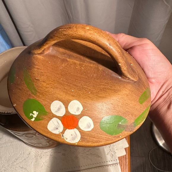 Vintage Milk and Cookies are Yummy Milk Can Cookie Jar - Picture 5 of 8